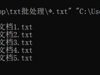 多个文本txt文件批量合并为一个txt文本成功图片1