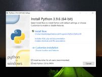Python解释器安装界面