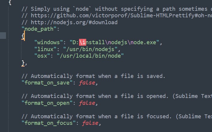 windows版本sublime编辑器实现Html、Css、Js代码格式化