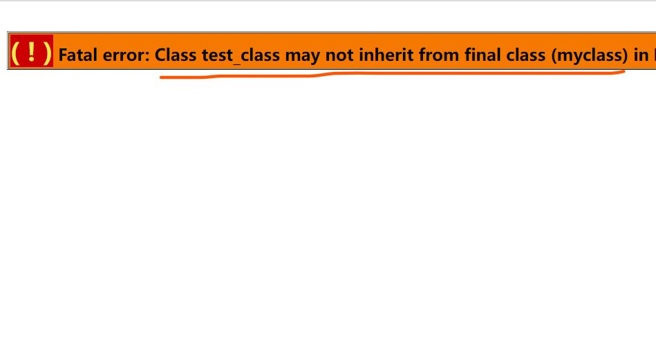 php面向对象中final定义的类如何使用？PHP类中final使用方法实例代码